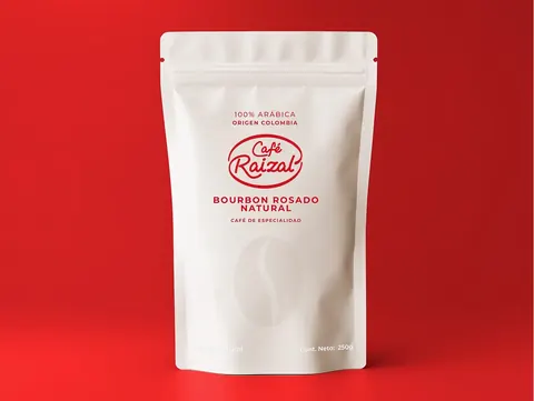 Bourbon Rosado Natural 250 g