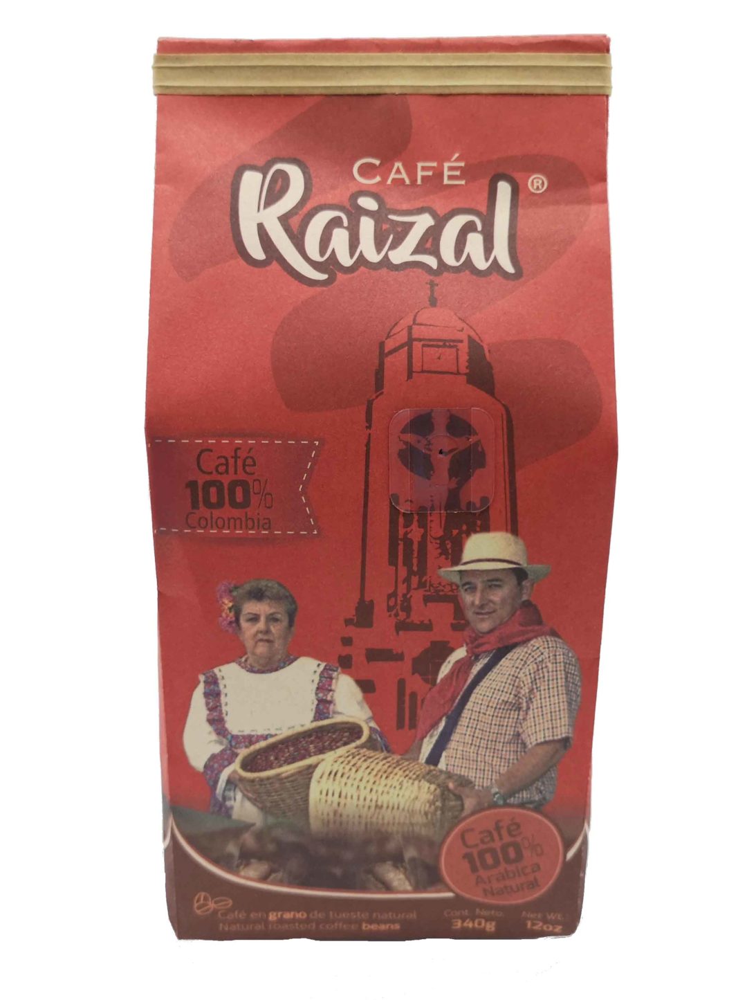 Café Raizal En grano 340g Café natural de origen