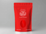 Arábica de origen colombiano en paquete de café natural de alta calidad.